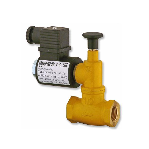 AUTOMATIC GAS VALVES Fast Opening / Fast Closing 1/2”, 3/4” and 1” - Pmax 360mbar - 6 bar